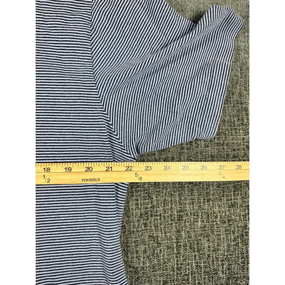 Polo Ralph Lauren Mens XXL Blue White Striped Short Sleeve Cotton Polo‎ Shirt